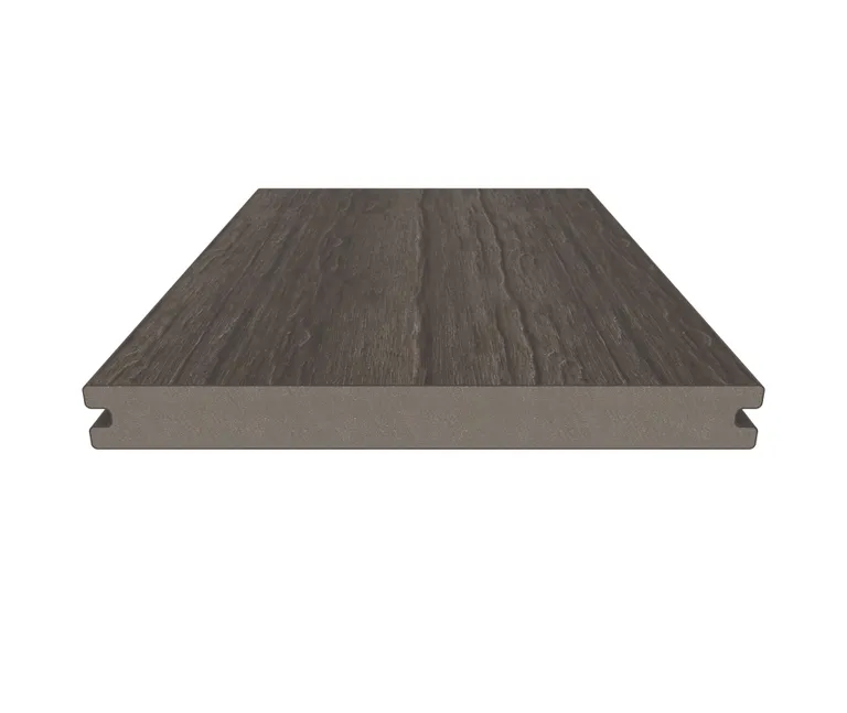 NewTechWood Terrassendielen WPC Massiv Co-Extrudiert Aged Wood Vintage-Holzoptik / glatt gebürstet Co-Extrudiert 22,5 x 210 mm 2
