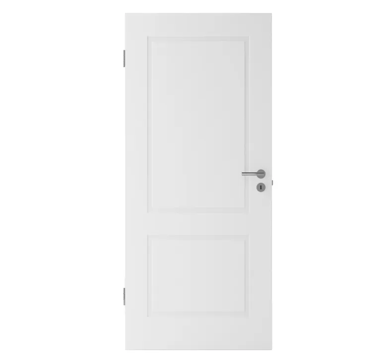 HORI Schallschutz Wohnungseingangstür Alicante 2 Weißlack RAL9003 Vollspan Designkante 0