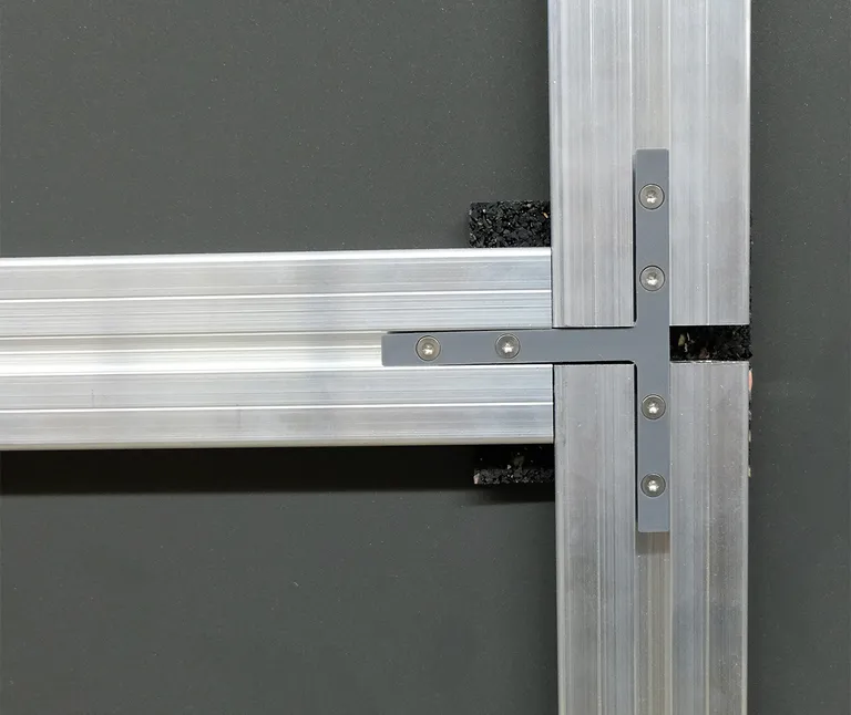 Kovalex Terrassendielen WPC Verbinder für Alu Unterkonstruktion 0