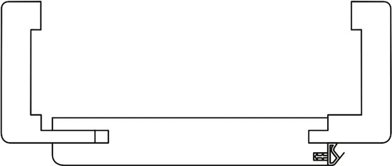 PRÜM Zarge CPL Weißlack RAL9010 Rundkante 3