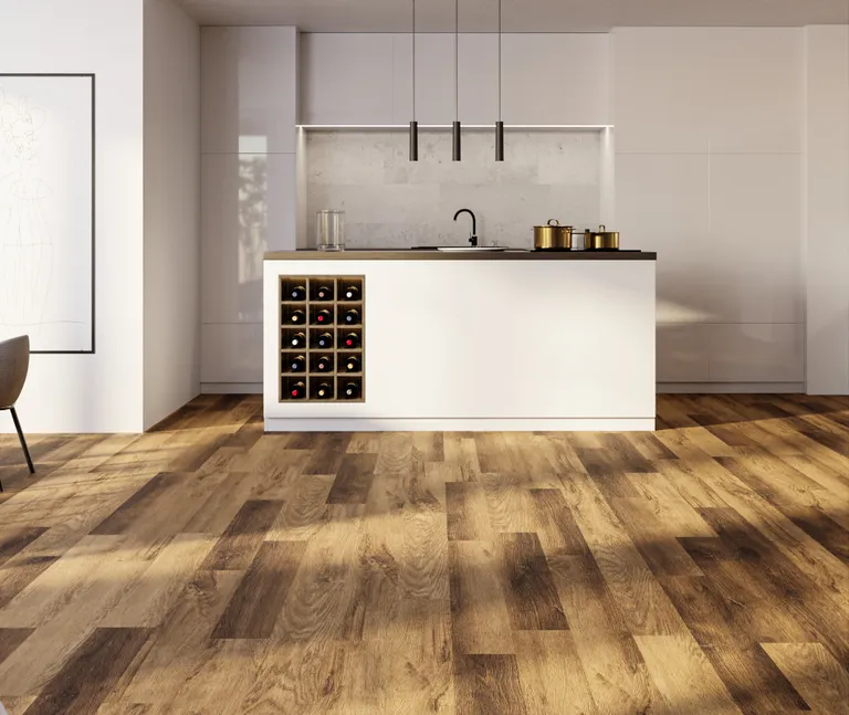 HORI Klick-Hartvinylboden Rigid SPC Eiche angeräuchert Maitland Landhausdiele Holzstruktur 8