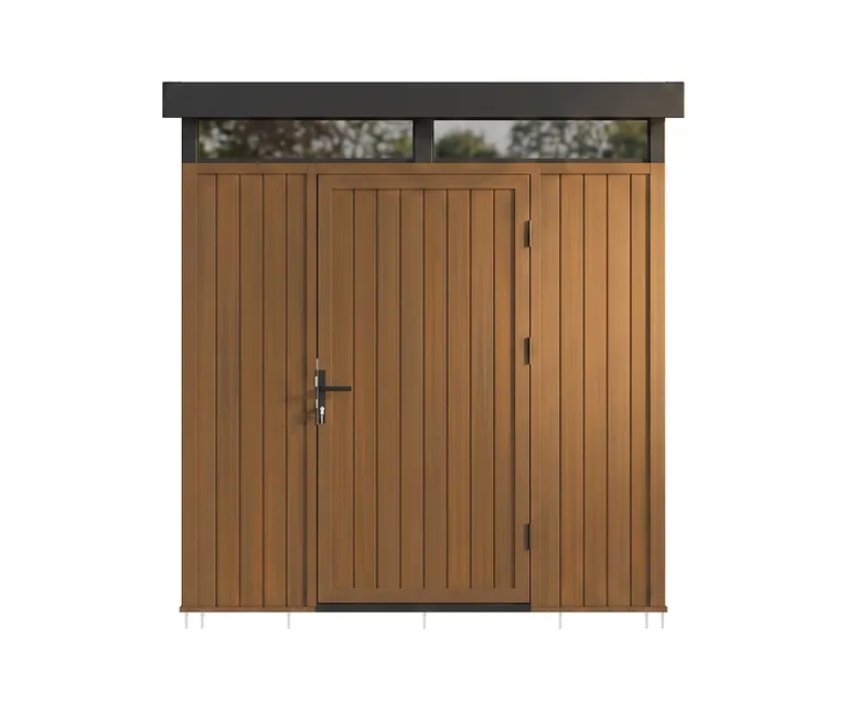 HORI Gartenhaus mit Flachdach 300 x 300 cm 2
