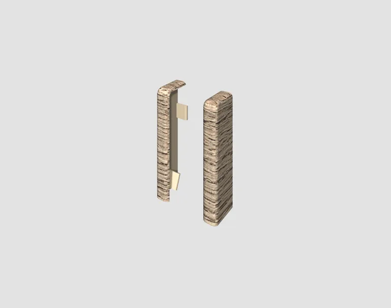 EGGER Endstück Cubical Eiche graubraun 6 cm 0