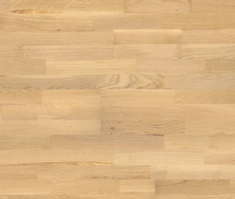 HORI Parkett 300 Eiche Variant cremeweiß Schiffsboden matt versiegelt 1