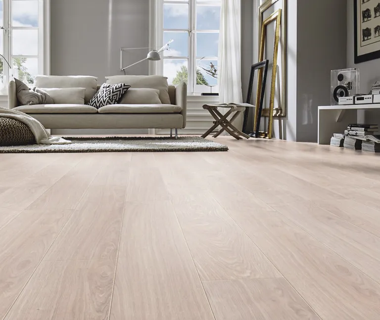 KRONOTEX Laminat Exquisit D2873 Waveless Oak Weiß Landhausdiele 3