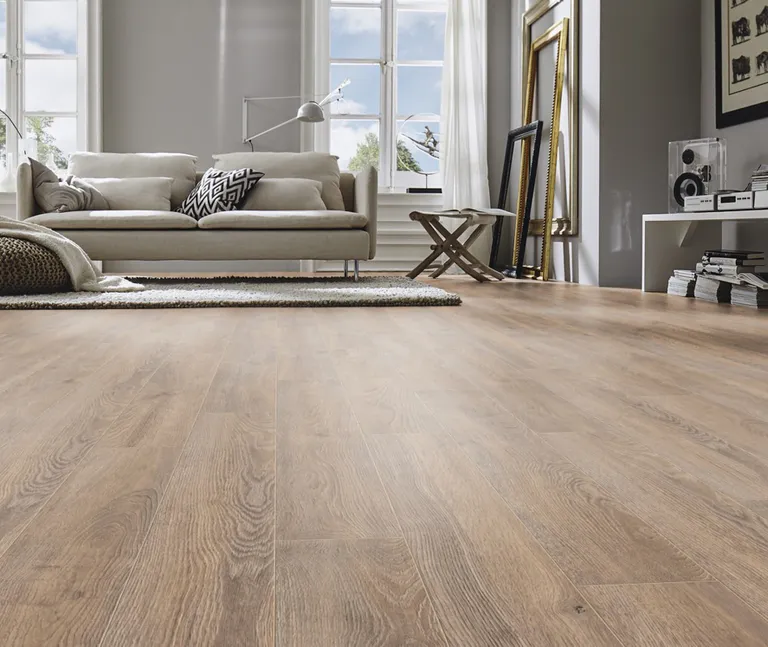 KRONOTEX Laminat Amazone D 6014 Elba Oak Beige Landhausdiele 4