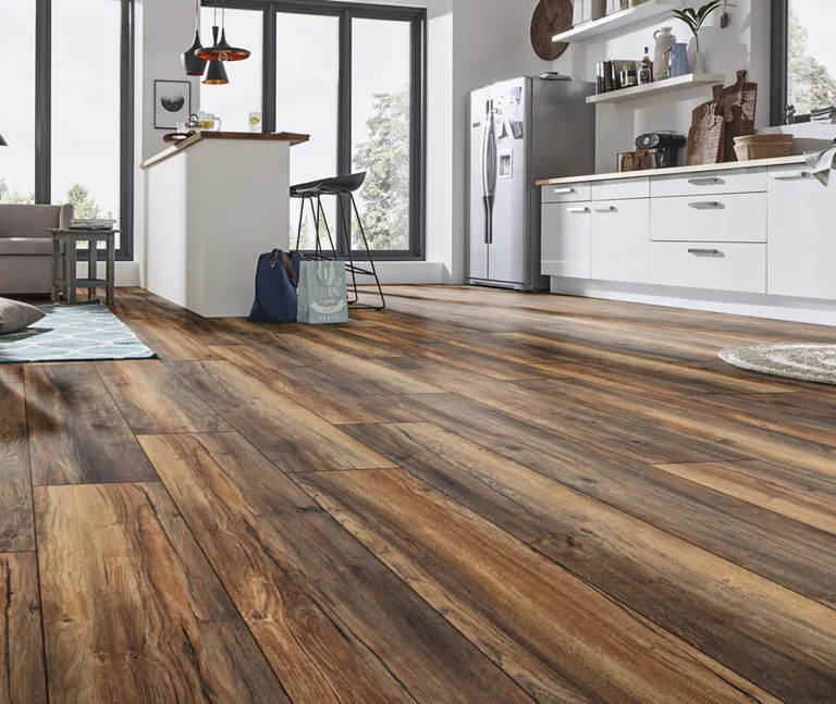 HORI Laminat Style Eiche Schlammbraun Landhausdiele 8