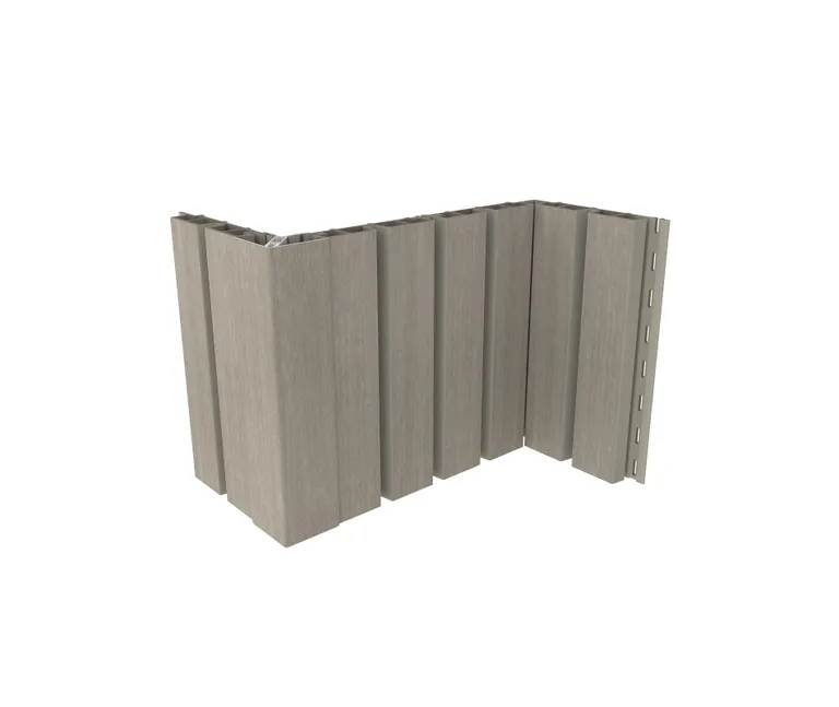 NewTechWood WPC Fassadenprofil Castellatio PRO65 33 x 181 mm Antique 3