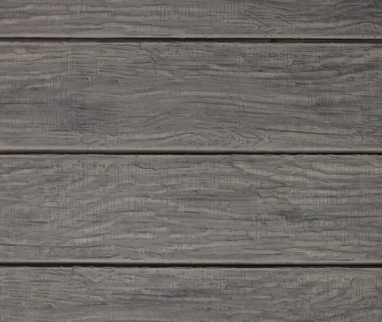 HORI Terrassendielen WPC Maui Massiv grau tiefe Holzstruktur + geriffelt 21 x 143 mm 5