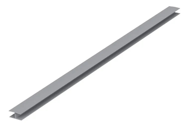 megawood Gehrungsprofil Aluminium silber 0