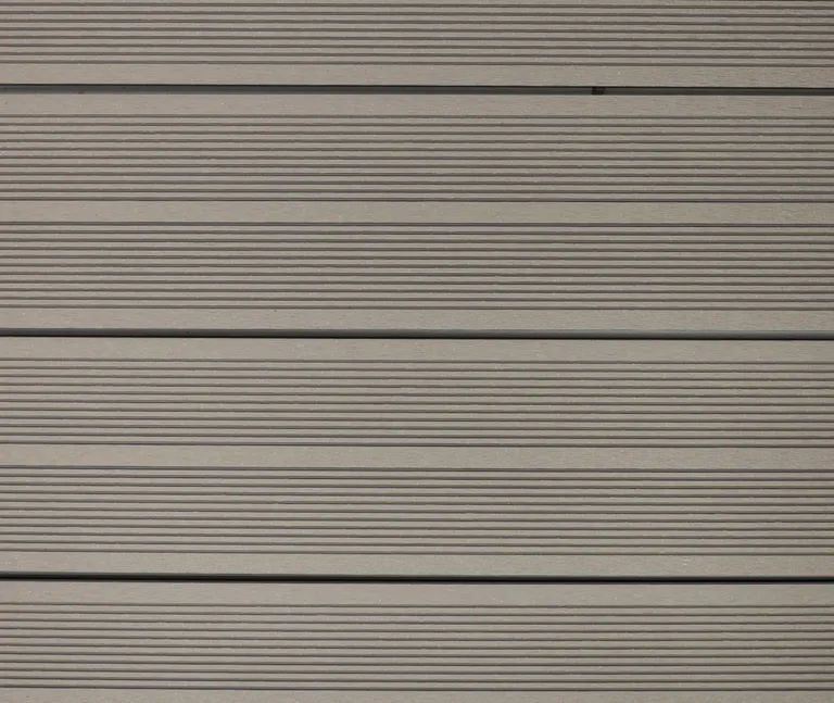 HORI Terrassendielen WPC Bali Massiv hellgrau beidseitig geriffelt 20 x 140 mm 6