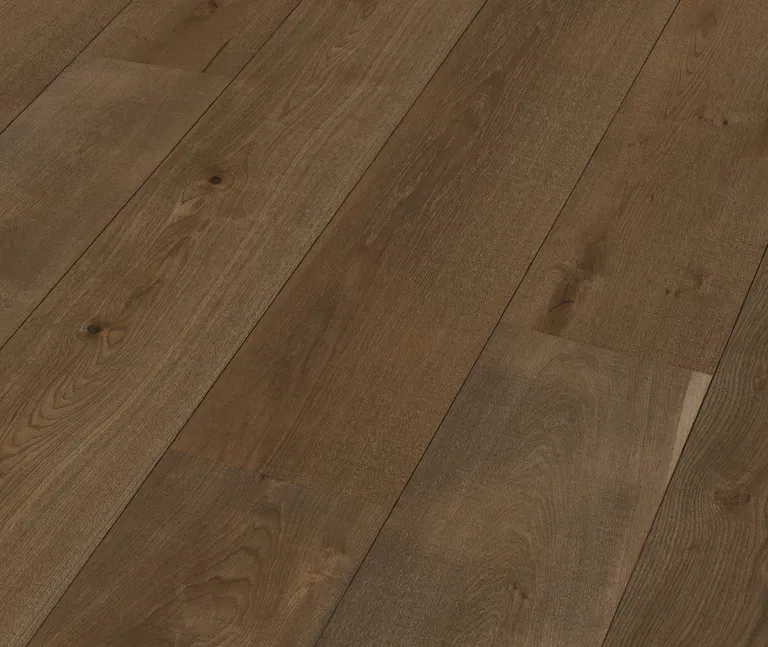 MEISTER Lindura Holzboden HD 400 Eiche authentic olivgrau 8903 gebürstet Landhausdiele 0