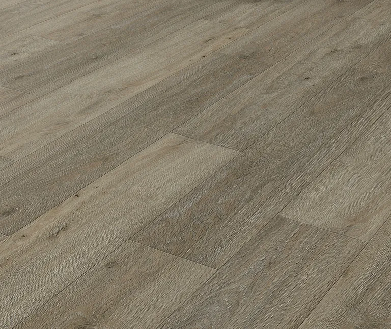 HORI Klebe-Vinylboden massiv Eiche rustikal grau beige Canberra Holzstruktur Landhausdiele 1