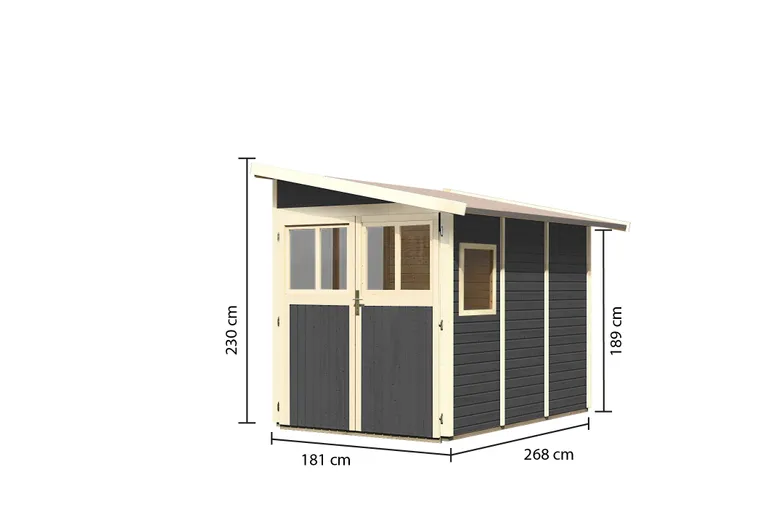 HORI Gartenhaus Randers 2