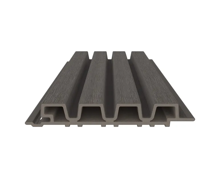 NewTechWood WPC Fassadenprofil Castellatio PRO35 33 x 215 mm Silver Grey 2