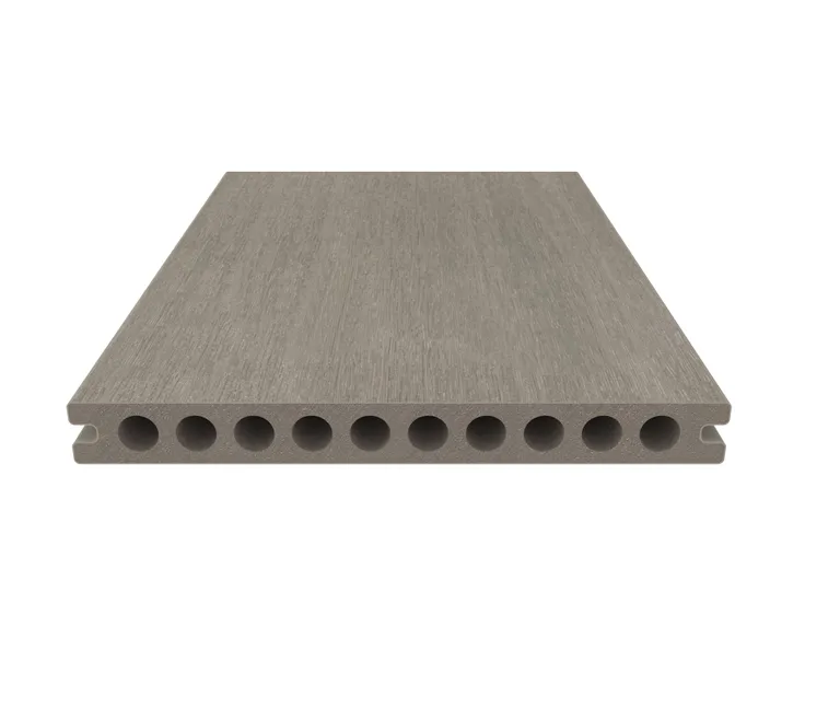 NewTechWood Terrassendielen WPC Hohlkammer Gigante Antique Holzstruktur gebürstet / glatt gebürstet Co-Extrudiert 22,5 x 210 mm 3