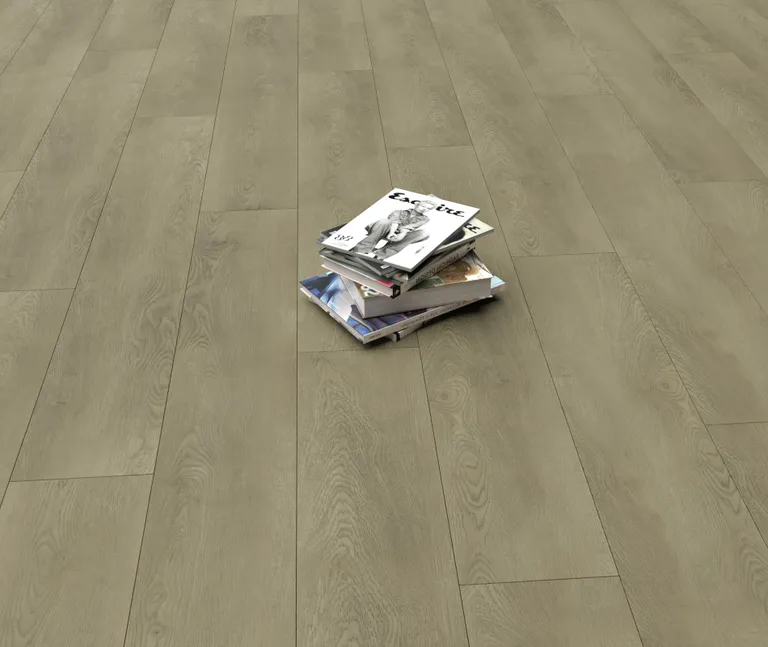 HORI Klick-Hartvinylboden Classic Rigid SPC Eiche Earthstone Oak Landhausdiele synchron Holzstruktur schmal 2