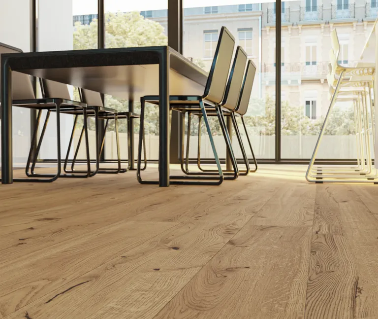 HORI Parkett 300 Eiche Cottage Vintage stark gebürstet Landhausdiele matt versiegelt 3