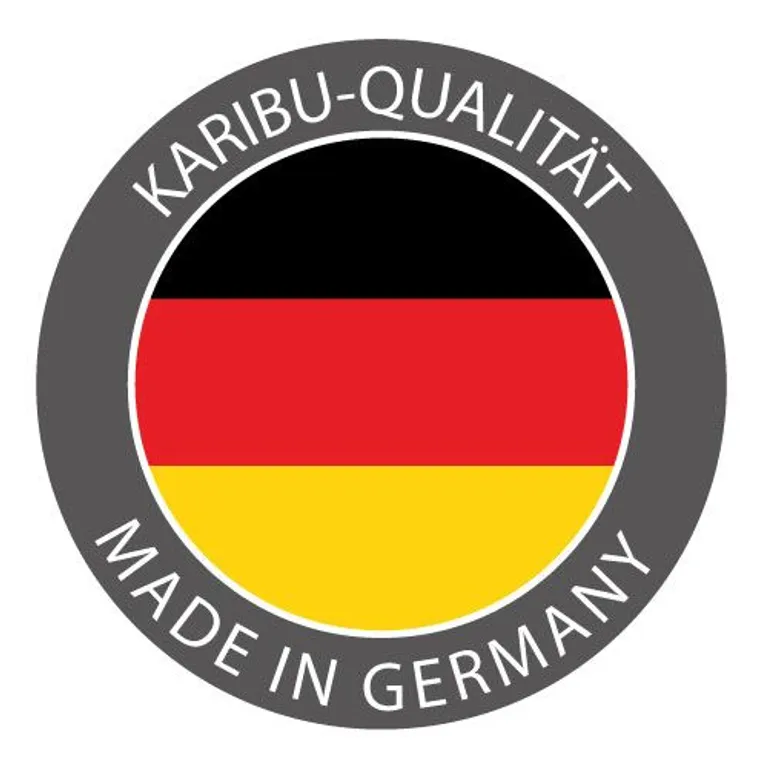 Karibu Multifunktions-Sauna Ava Eckeinstieg 68 mm 11