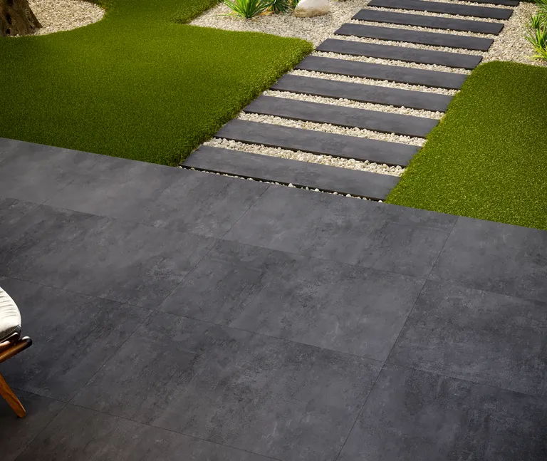 HORI Terrassenplatten XXL Beton anthrazit 1