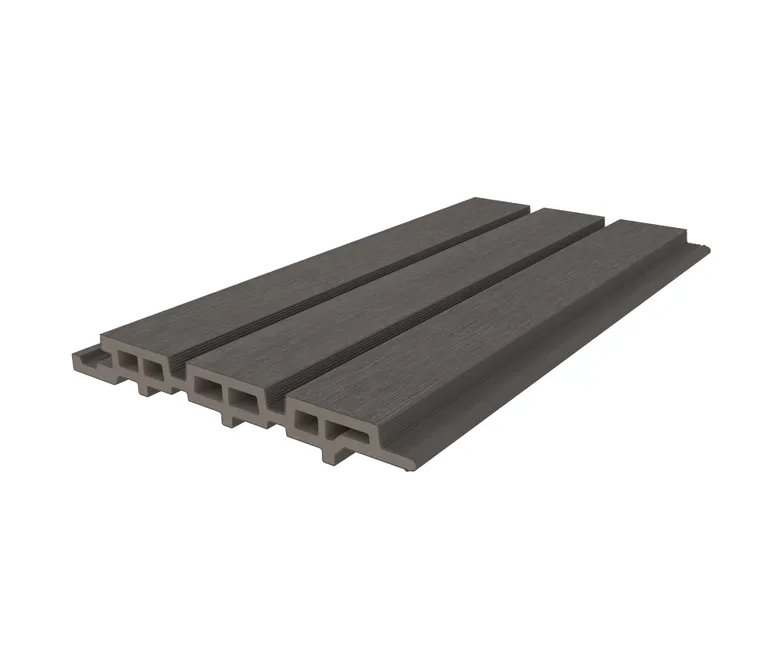 HORI WPC Wandverkleidung Rhombus 21 x 215 x 2900 Grau 0