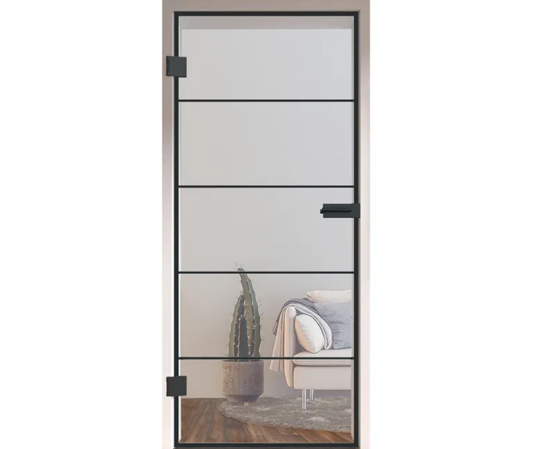HORI Glastür Loft Premium Valencia Klarglas ESG 8 mm 0