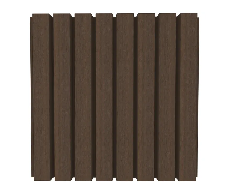 HORI WPC Fassadenprofil Rhombus Premium Medium 33 x 181 mm dunkelbraun 1