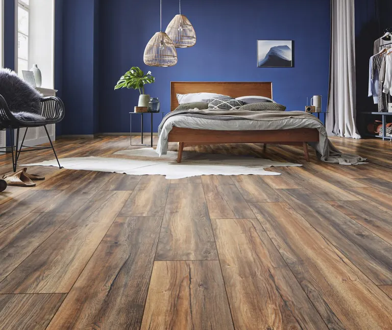 HORI Laminat Style Eiche Schlammbraun Landhausdiele 7