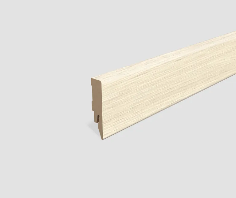 EGGER MDF-Kern Sockelleiste L628 passend zu Fußboden Halifax Eiche creme 0