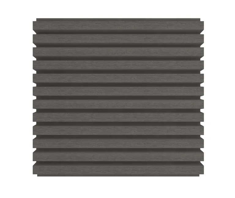HORI WPC Fassadenprofil Rhombus Premium Small 33 x 215 mm grau 2