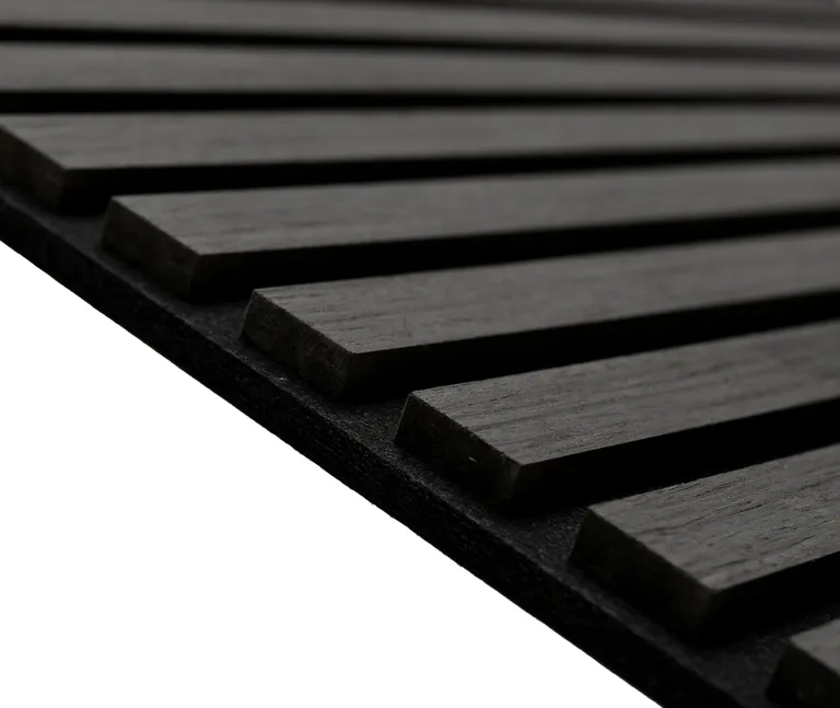 HORI WALL Akustik Dekor Wandpaneele Black Oak quadratisch 7