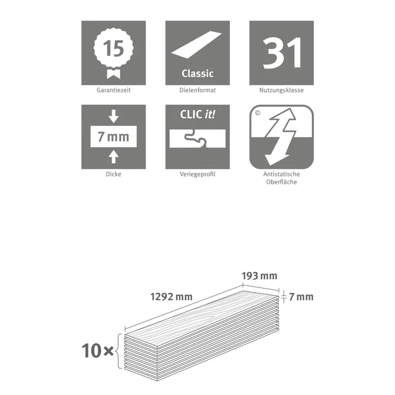 EGGER Laminat NatureSense EL2023 Zermatt Eiche hell 5