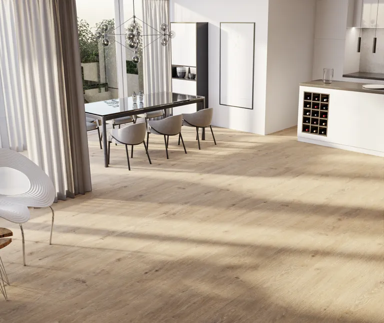 HORI Klick-Hartvinylboden Rigid SPC Eiche Bat Jam strukturiert Landhausdiele 7