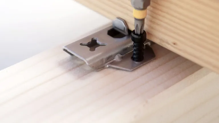 HORI Terrassenverbinder Dielenstärke ca. 25 mm inklusive 4,2x22 mm Edelstahlschrauben 6