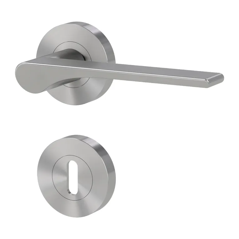 GRIFFWERK Türgriff Leaf Light Sieger Design samtgrau 1