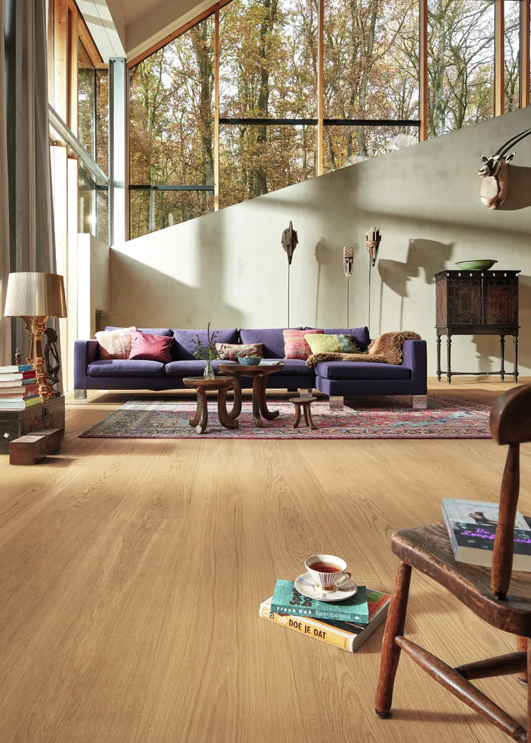 MEISTER Lindura Holzboden HD 400 Eiche natur pure 8906 gebürstet Landhausdiele 5G Dry® 2