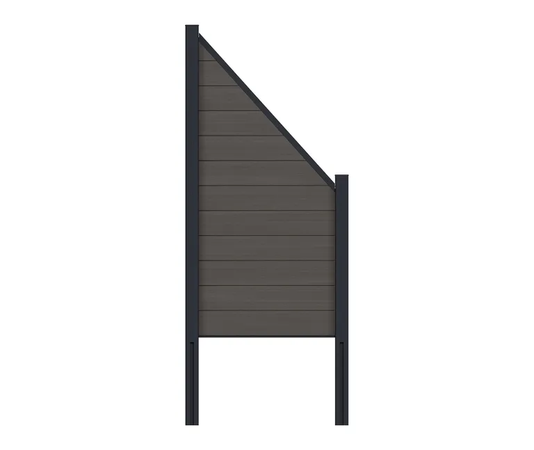 NewTechWood WPC Sichtschutzzaun Stecksystem Portland 0