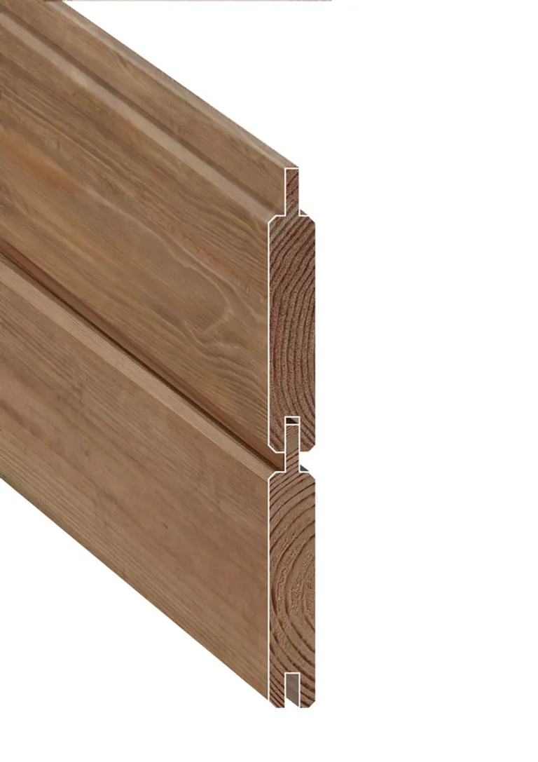 HORI Holz-Steckzaun GARDO Füllprofil 1