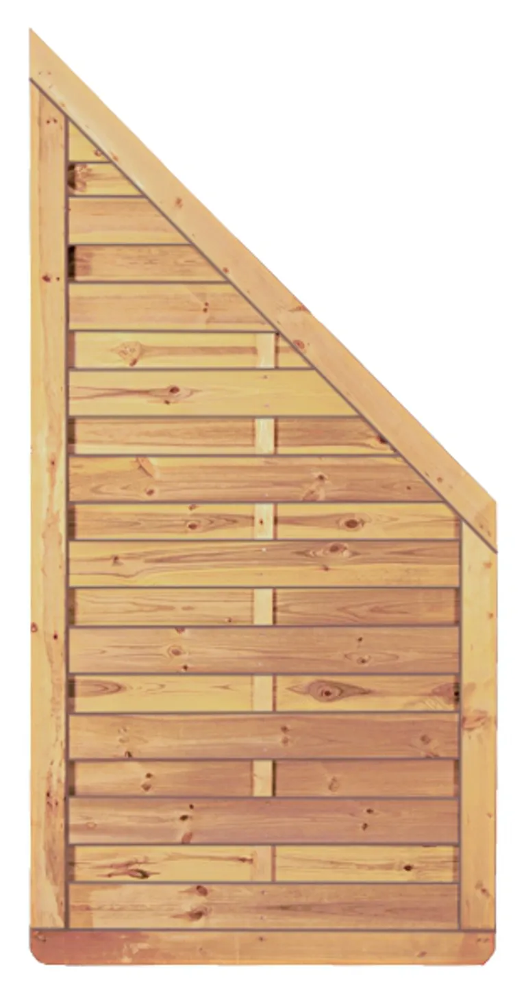 TETZNER & JENTZSCH  Sichtschutzzaun ATLANTA-Serie Komplettset 5