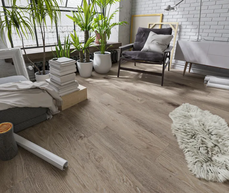 HORI Klick-Hartvinylboden Rigid SPC Eiche Venedig strukturiert Landhausdiele 6