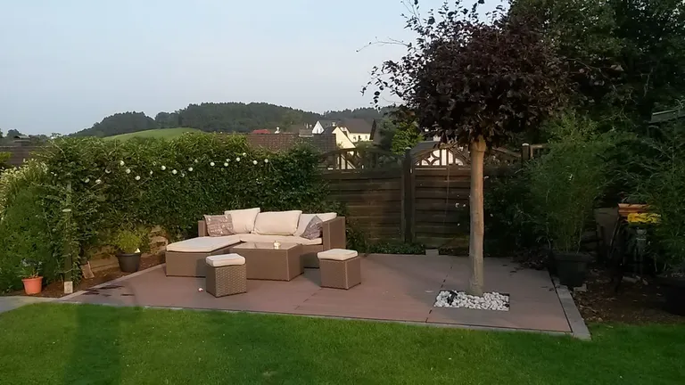 HORI Terrassendielen WPC Vollprofil massiv braun 20 x 140 mm 3