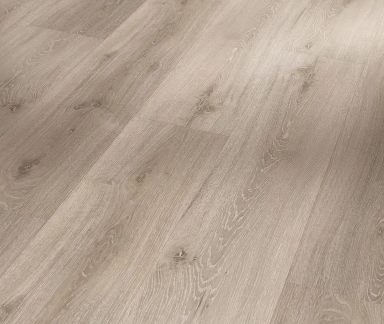 PARADOR Klick-Vinylboden massiv Classic 2050 Eiche Royal weiß gekälkt Landhausdiele 1
