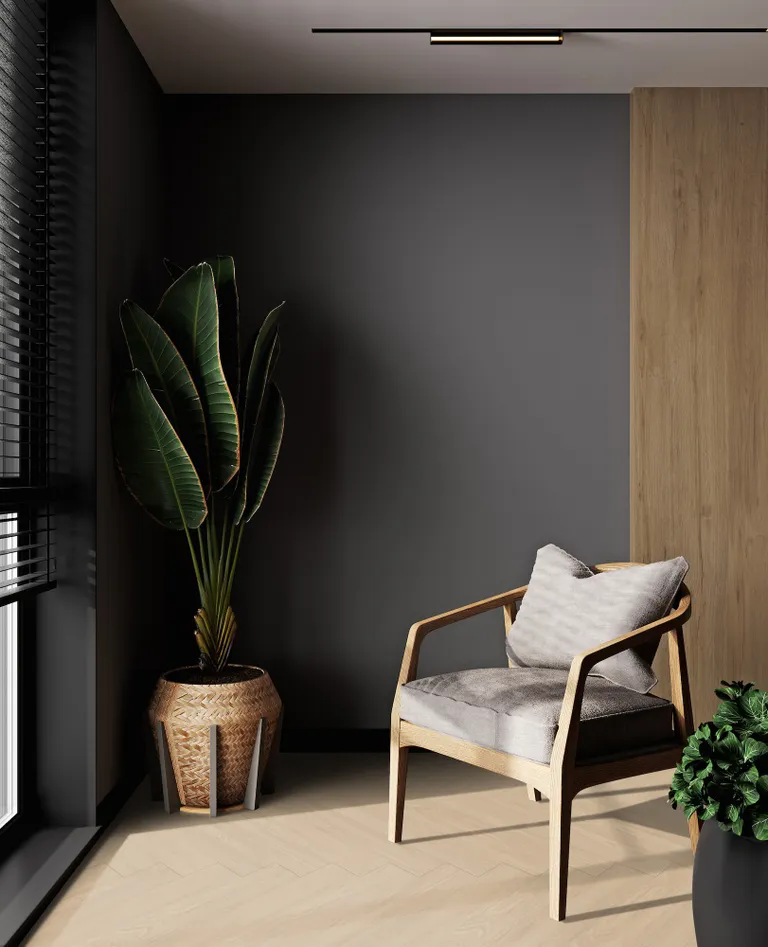 Gerflor Klebe-Vinylboden massiv Virtuo 55 Blomma Beige Fischgrät 4