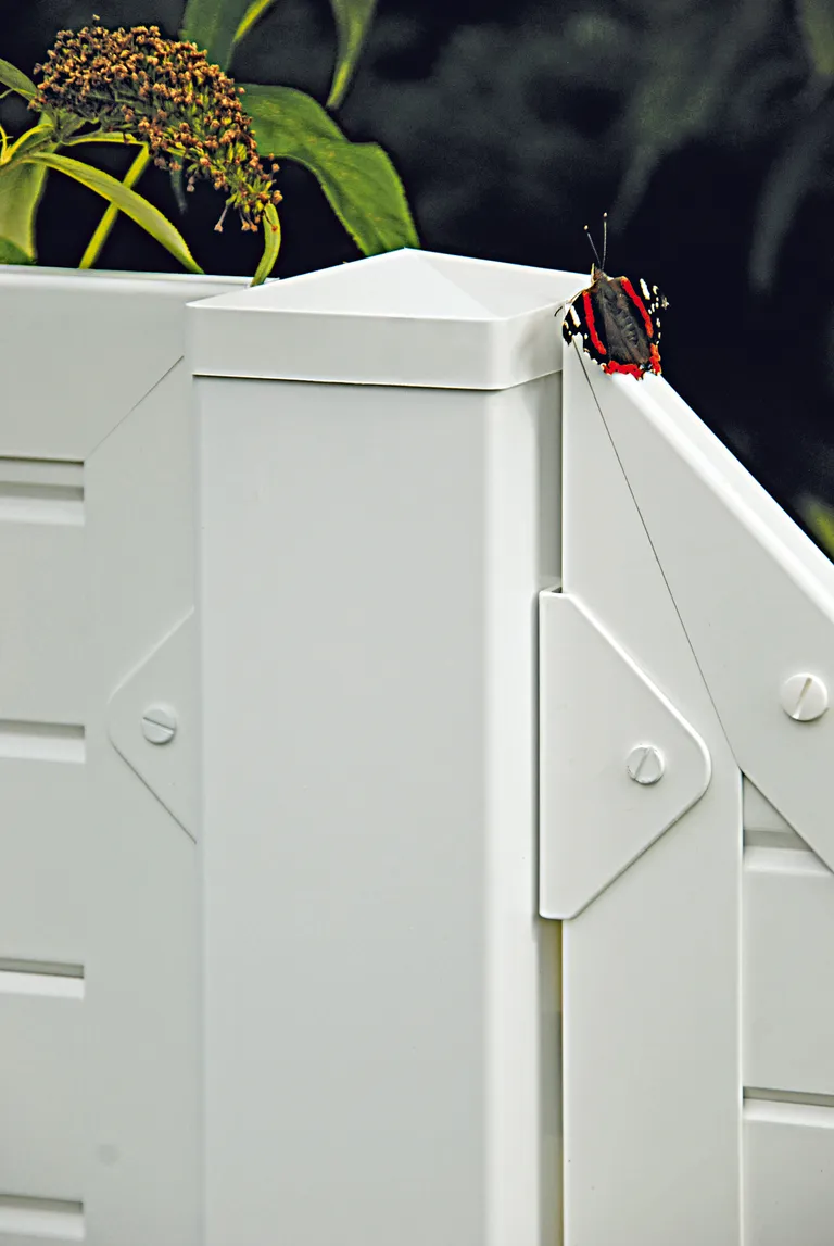 TETZNER & JENTZSCH Pfosten Lightline KS weiß 2