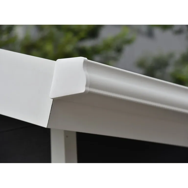 HORI Gartenhaus WPC Modern Line Aluminium Regenrinne  7
