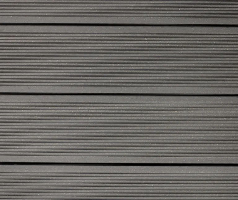 HORI Terrassendielen Komplettset WPC Royal Hohlkammer grau / anthrazit 6