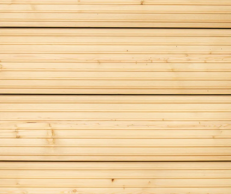 HORI Terrassendielen Komplettset sibirische Lärche Kombi-Profil 27x142mm 4