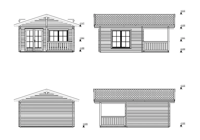Palmako Ferienhaus Agneta 3