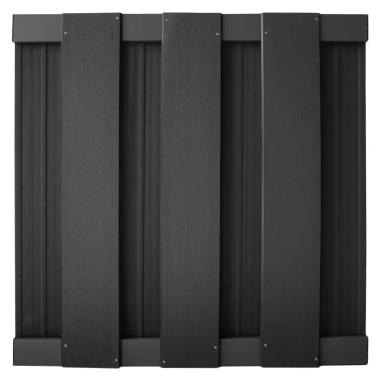 HORI WPC Sichtschutzzaun Lamellenzaun Element 1