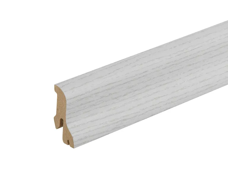 HORI Sockelleiste Esche Dekor weiss 0
